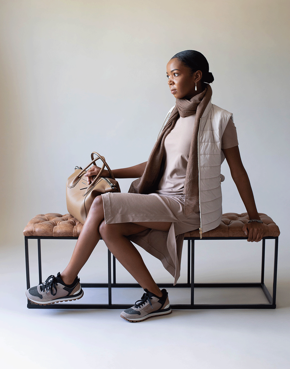 VINTAGE SHADES-Brown Cashmere Scarf-DKCOFFEE