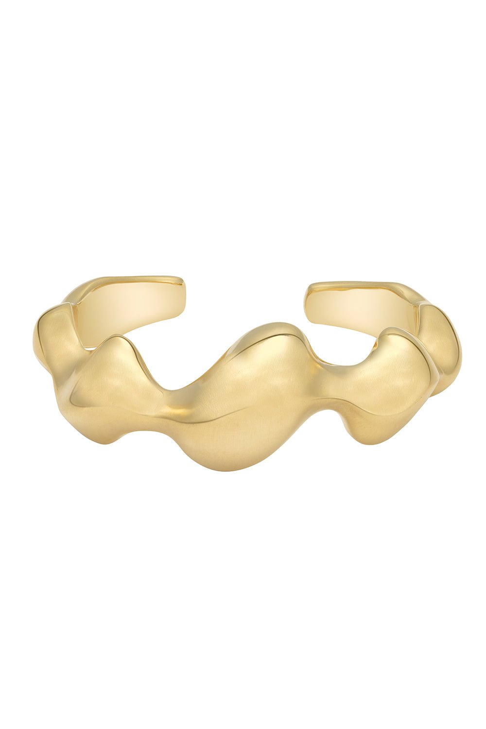 VRAM-Cayrn Cuff Bracelet-YELLOW GOLD