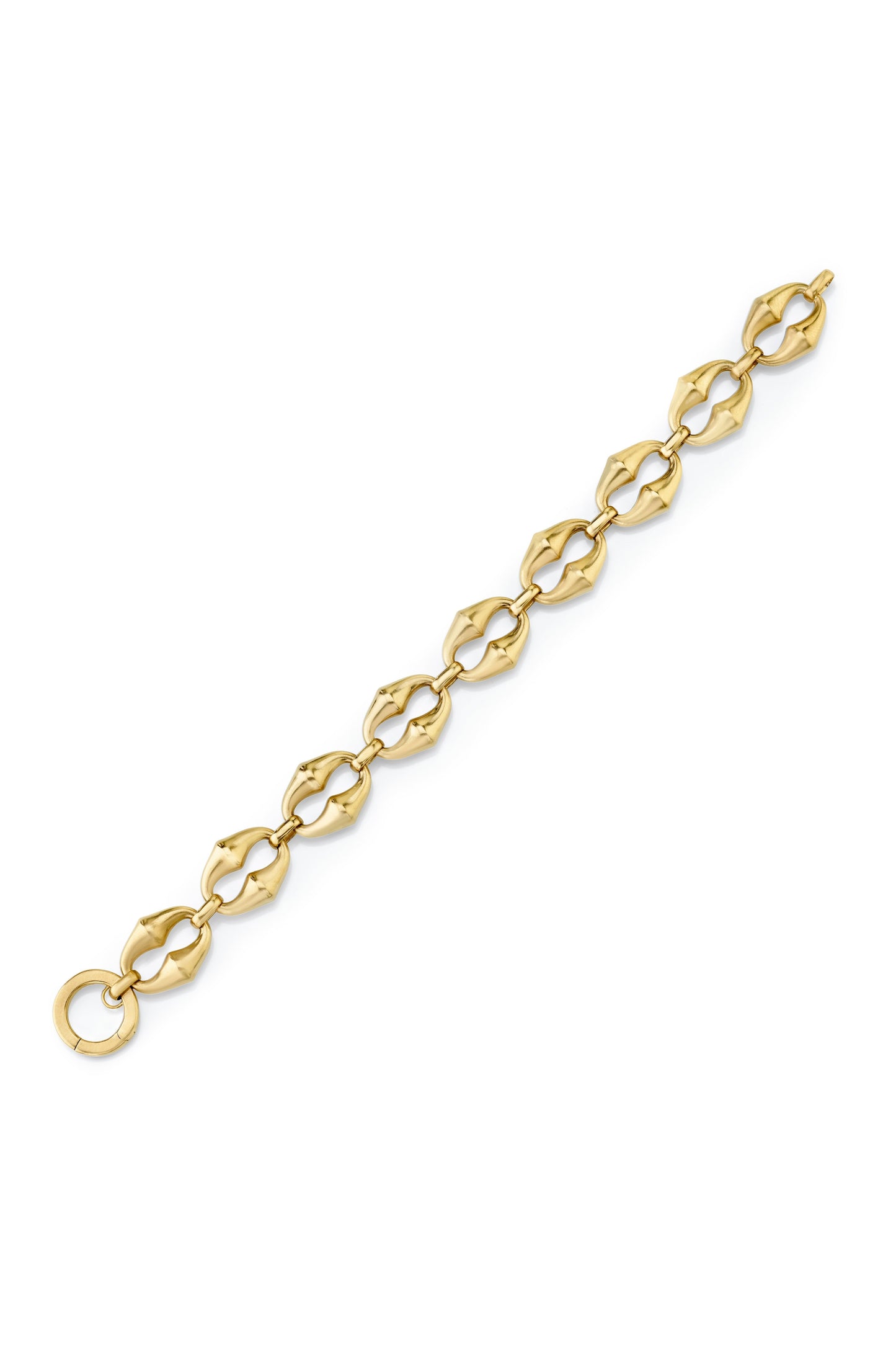 VRAM-Chrona Mini Link Bracelet-YELLOW GOLD