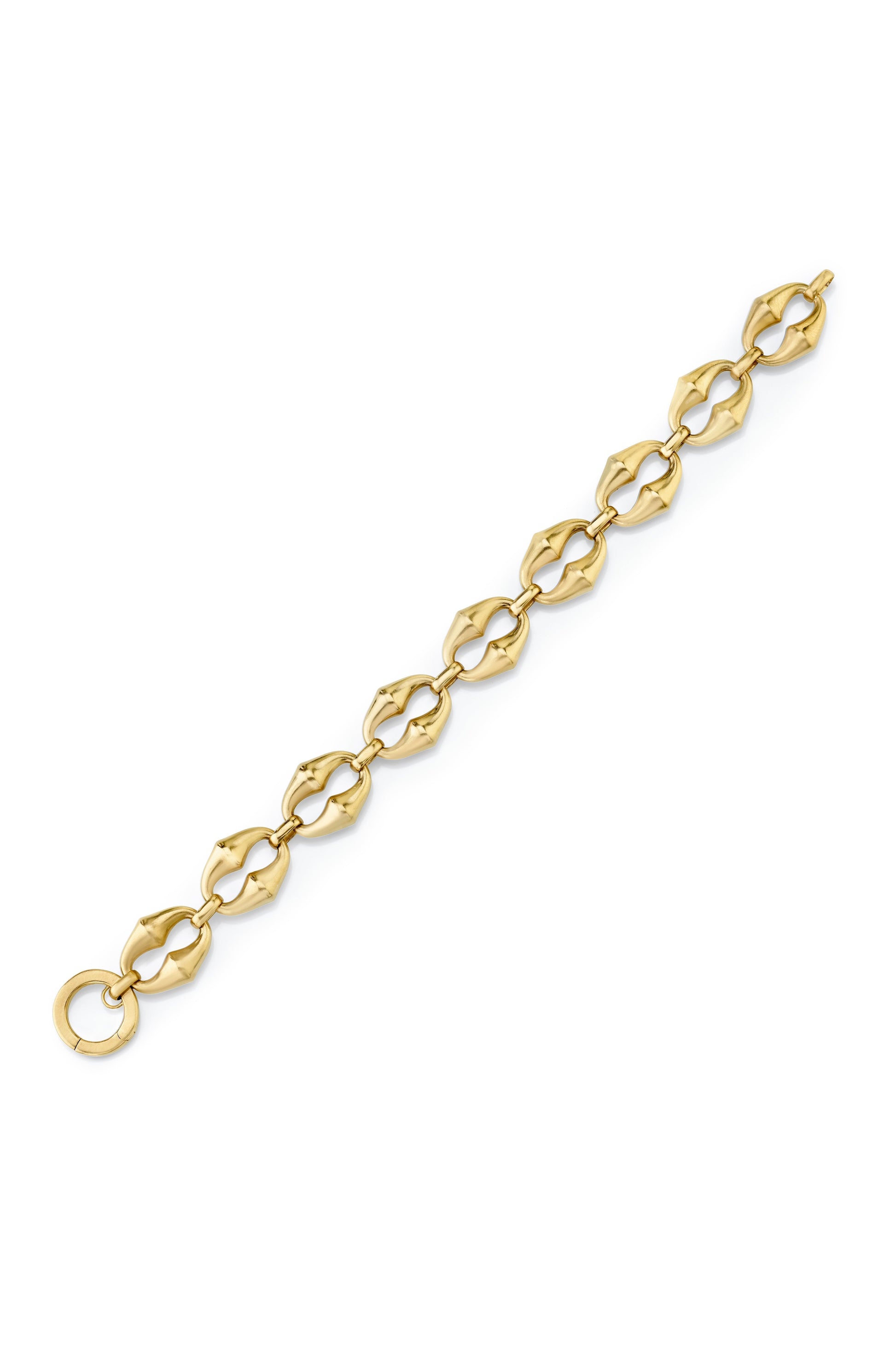 VRAM-Chrona Mini Link Bracelet-YELLOW GOLD