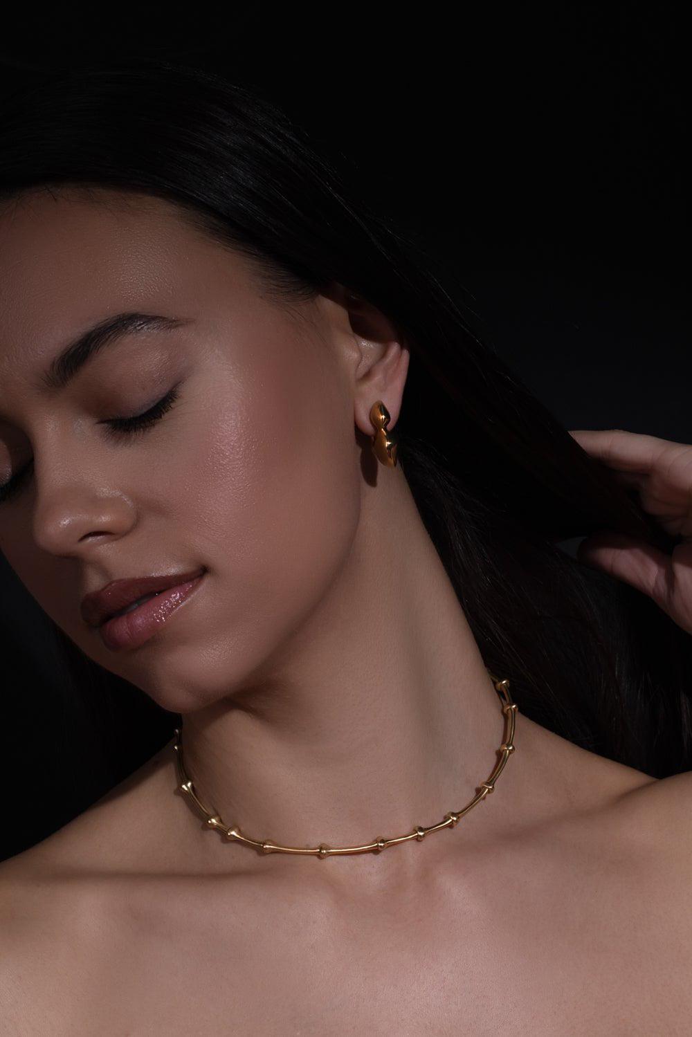VRAM-Cayrn Earrings-YELLOW GOLD