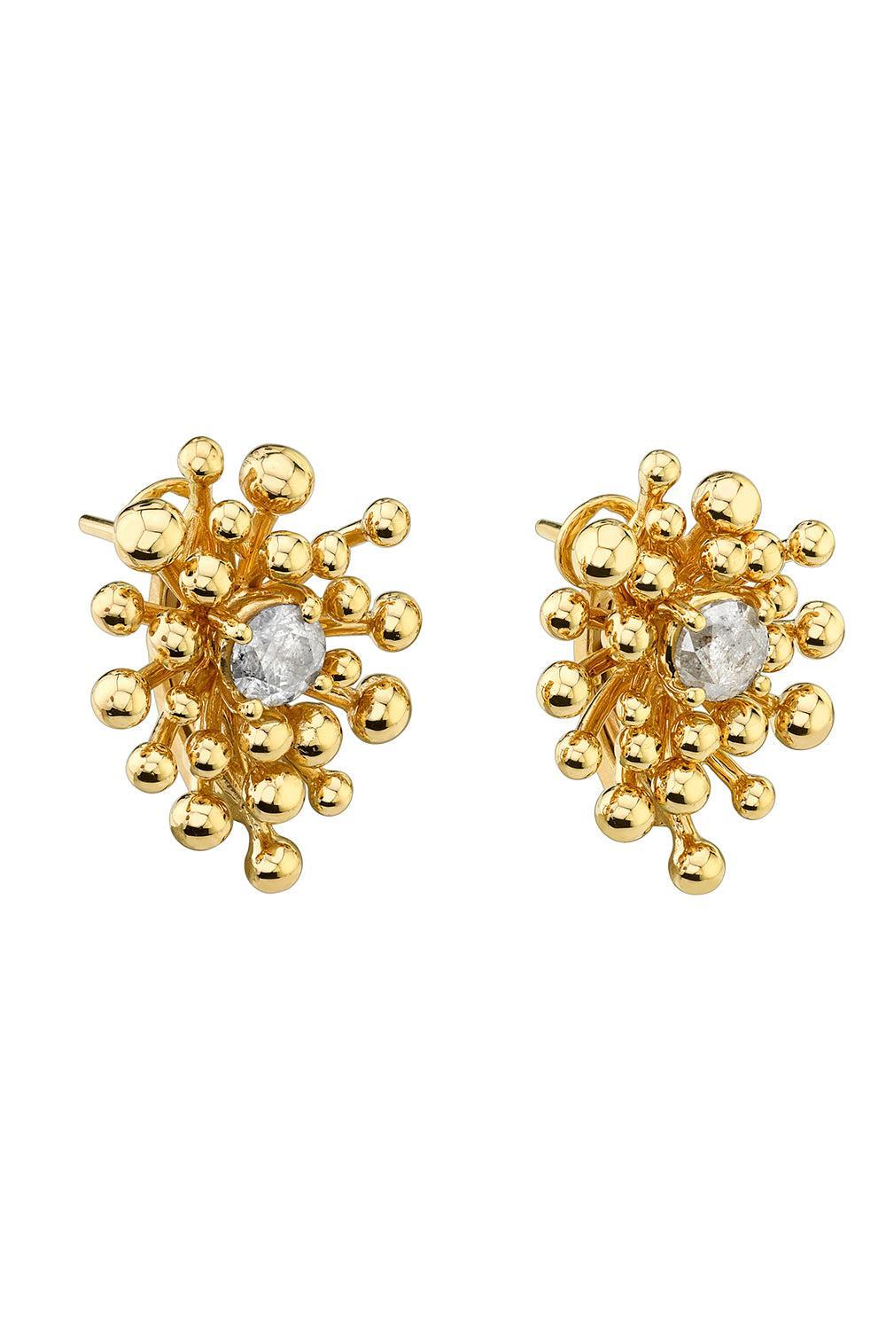 Grey Diamond Nocturne Stud Earrings