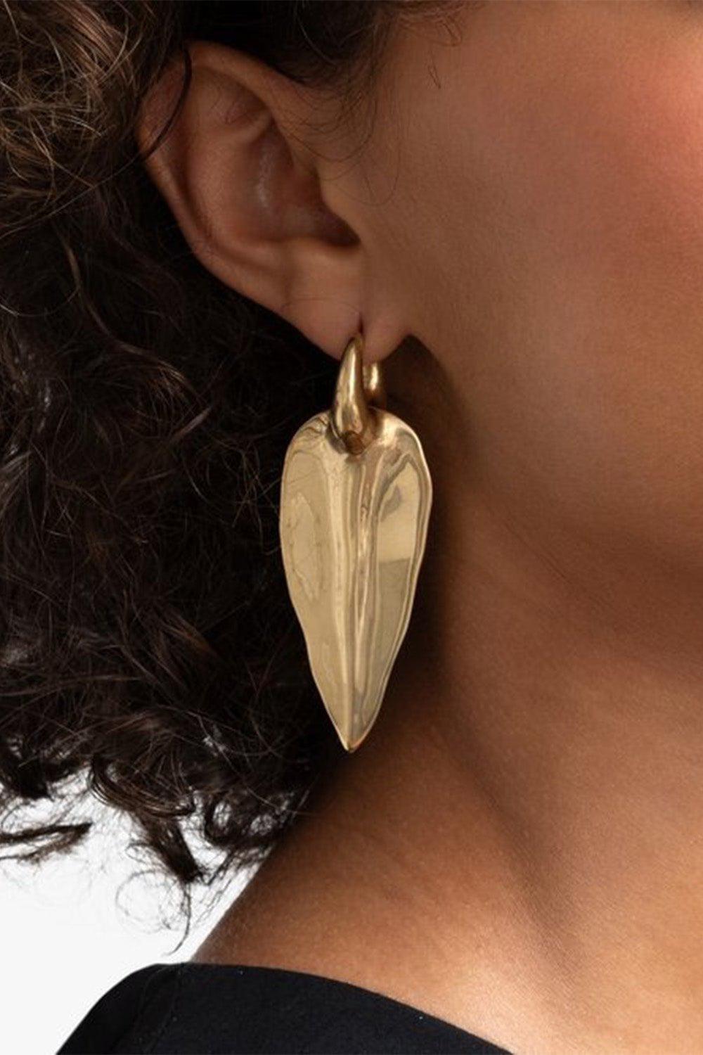 VRAM-Large Vyv Earrings-YELLOW GOLD