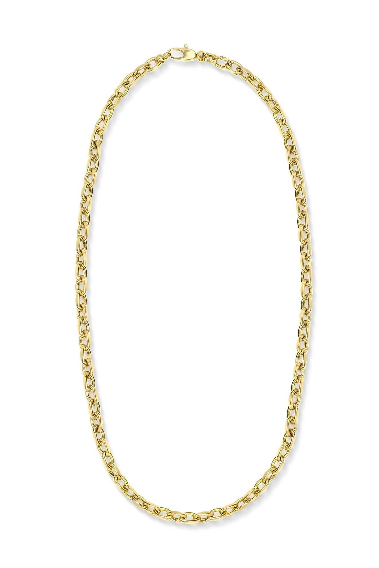 VRAM-Lynk Chain Necklace-YELLOW GOLD