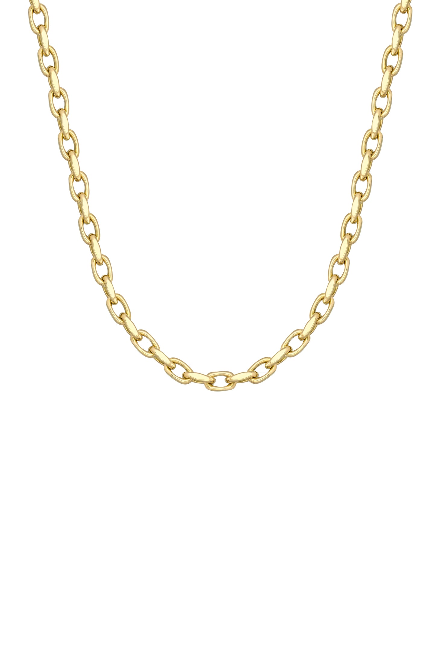 VRAM-Lynk Chain Necklace-YELLOW GOLD