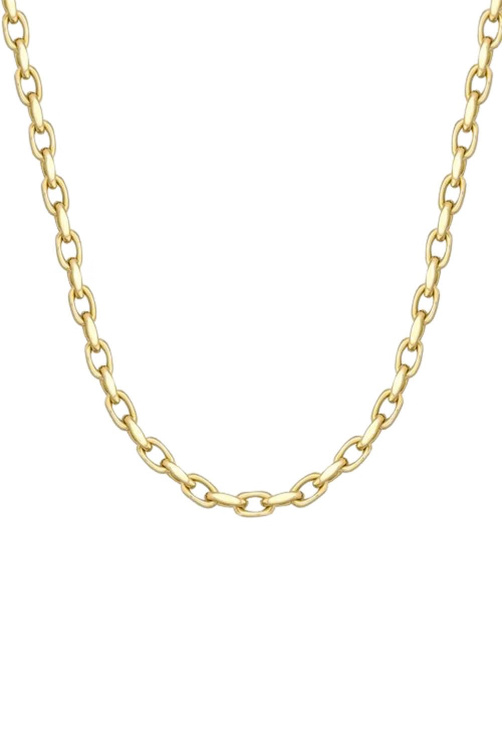 VRAM-Lynk Chain Necklace-YELLOW GOLD