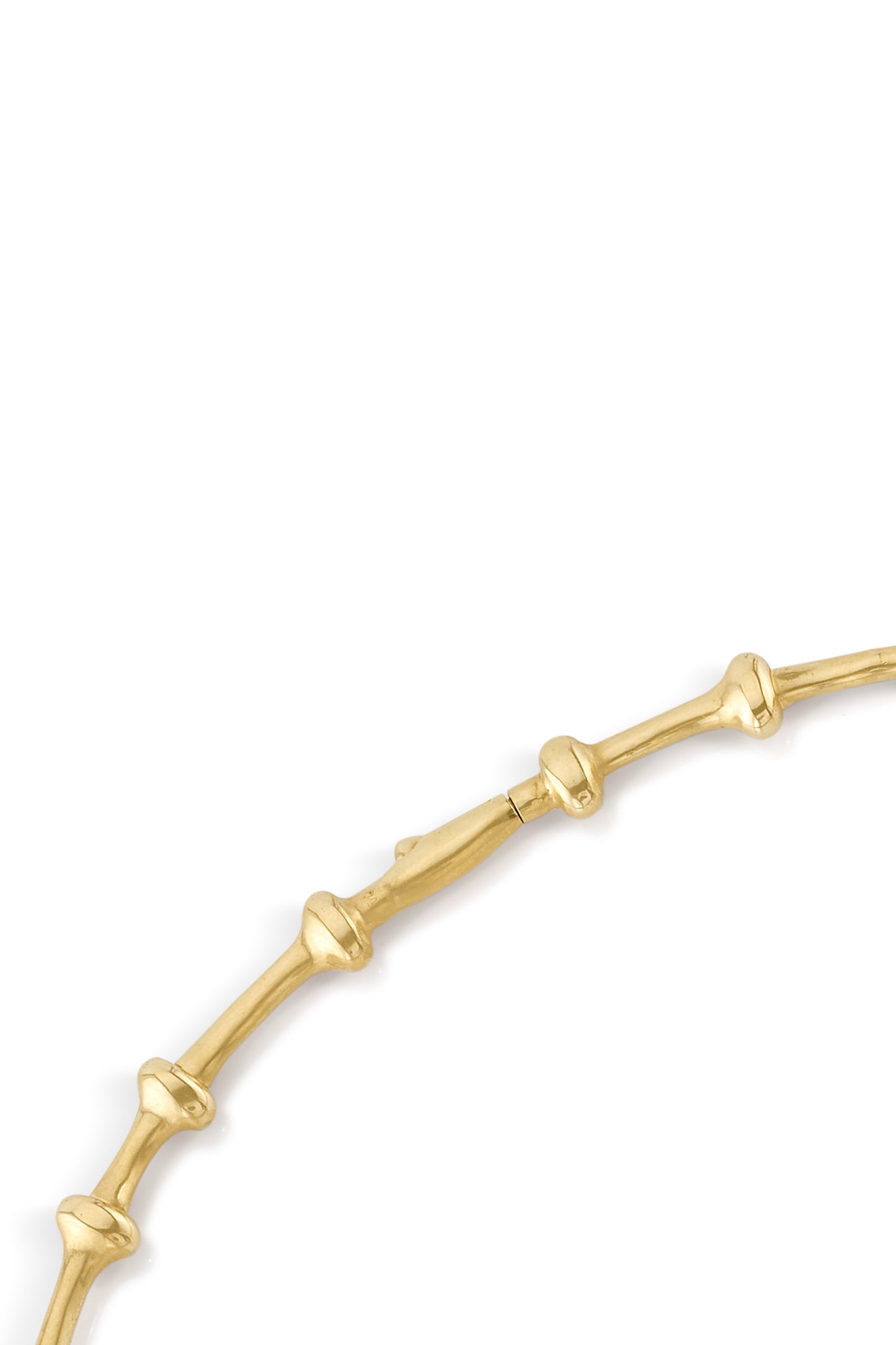 VRAM-Twyn Collar Necklace-YELLOW GOLD