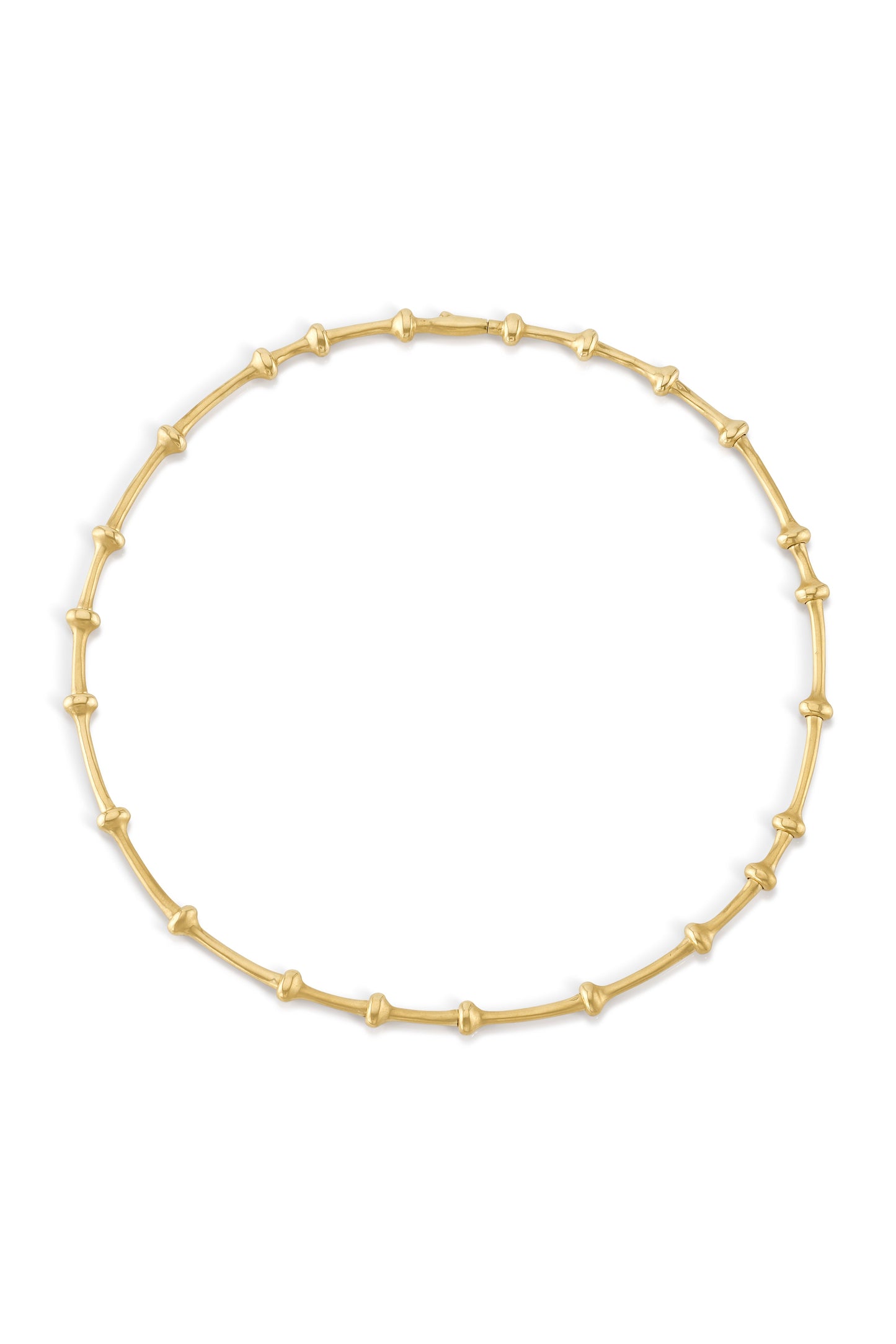 VRAM-Twyn Collar Necklace-YELLOW GOLD