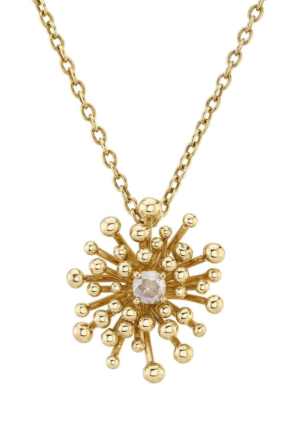 Grey Diamond Nocturne Pendant Necklace