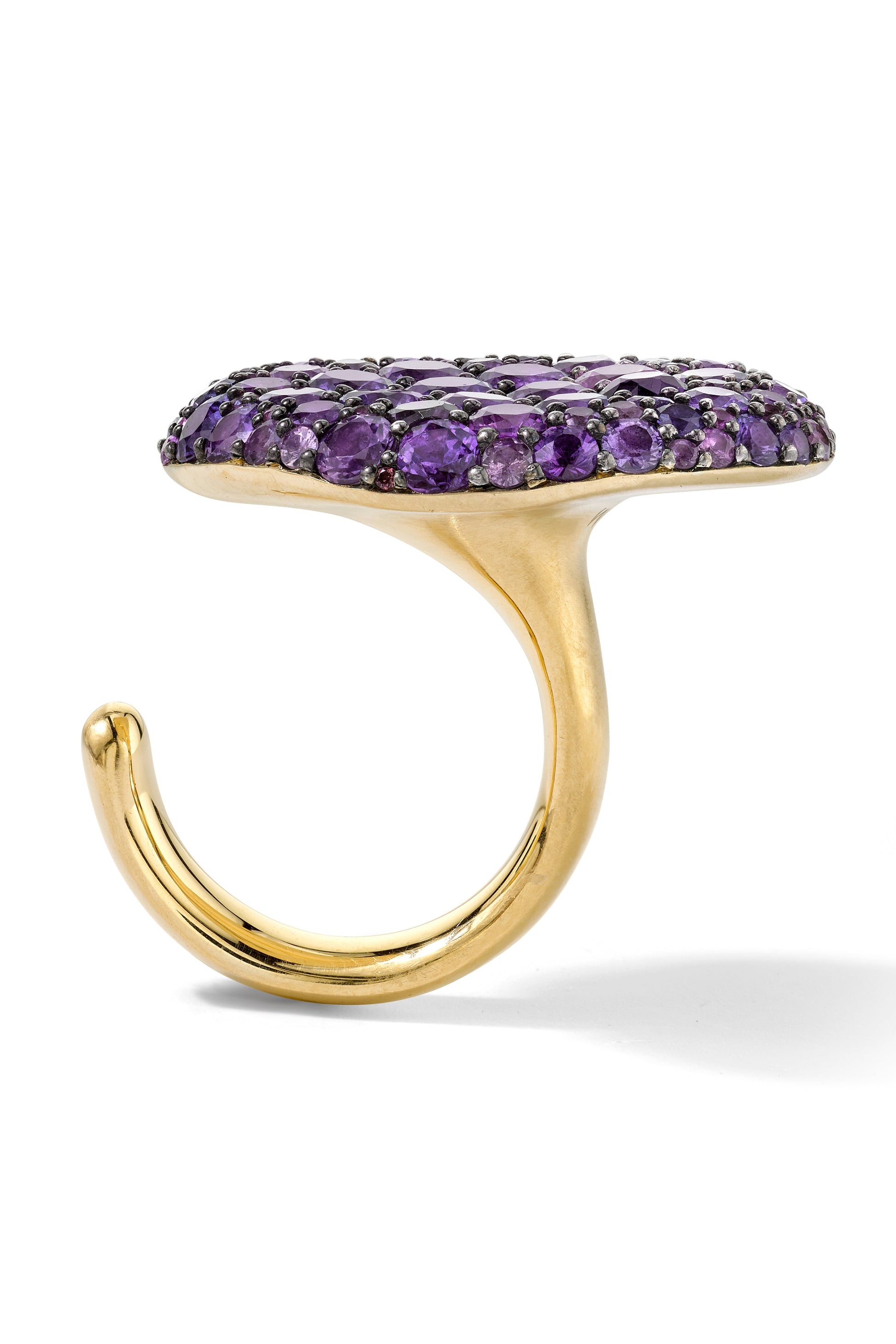 VRAM-Colony I Purple Sapphire Ring-YELLOW GOLD