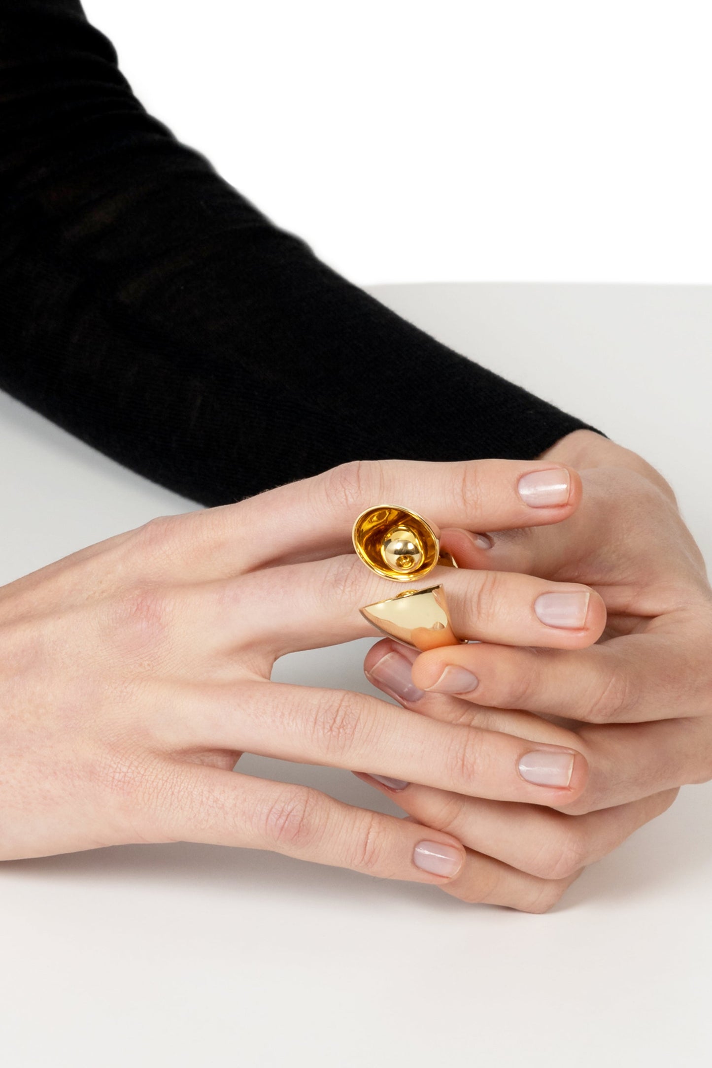 VRAM-Echo Eon Ring-YELLOW GOLD