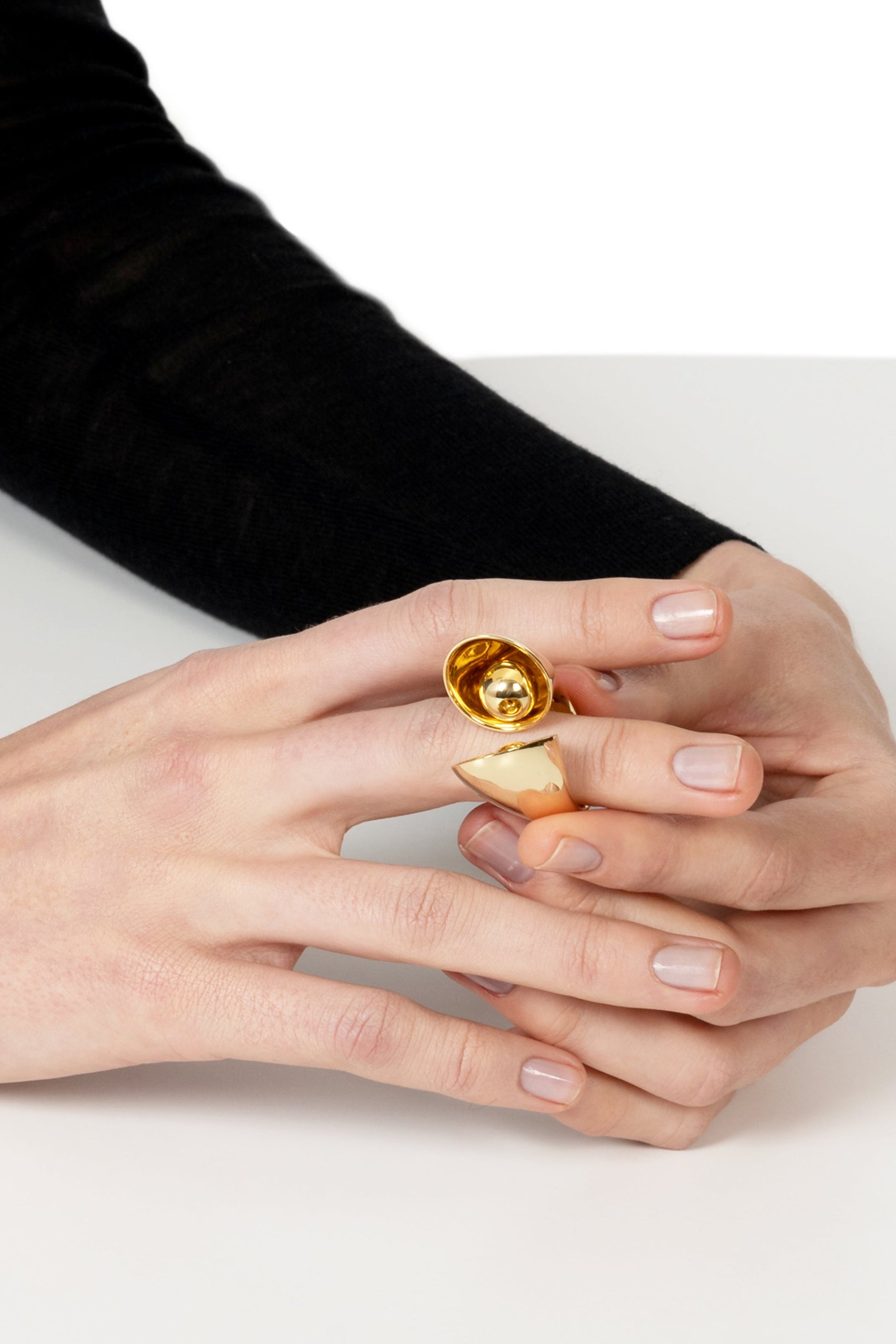 VRAM-Echo Eon Ring-YELLOW GOLD