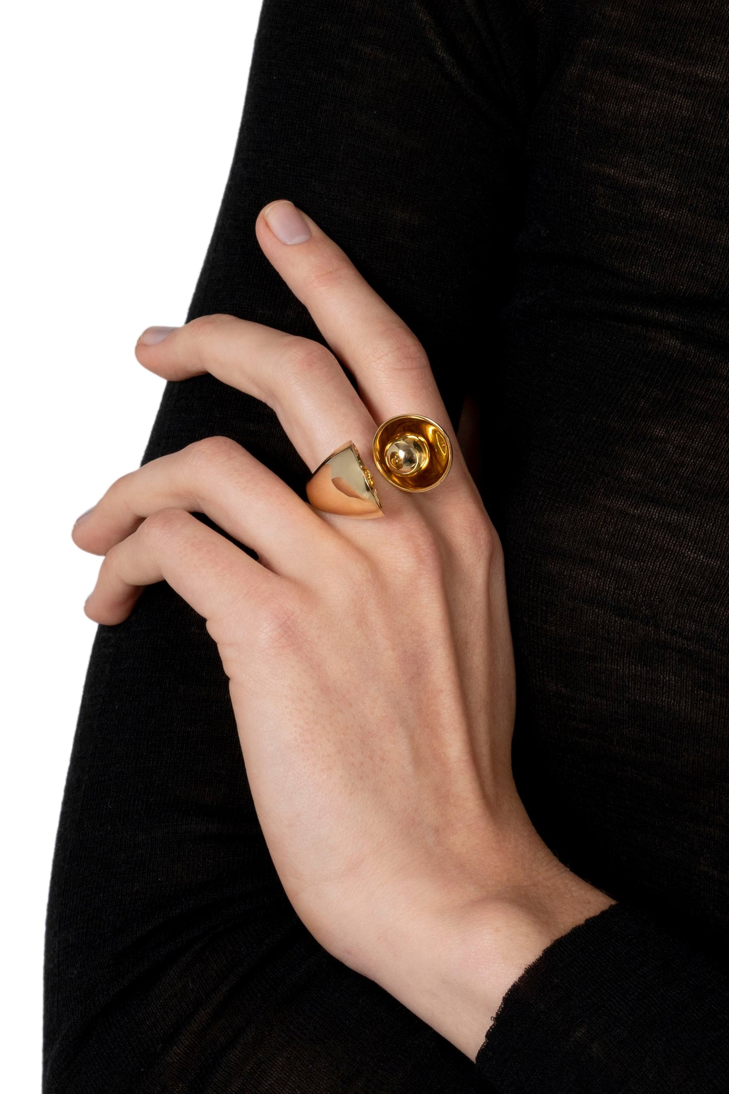 VRAM-Echo Eon Ring-YELLOW GOLD