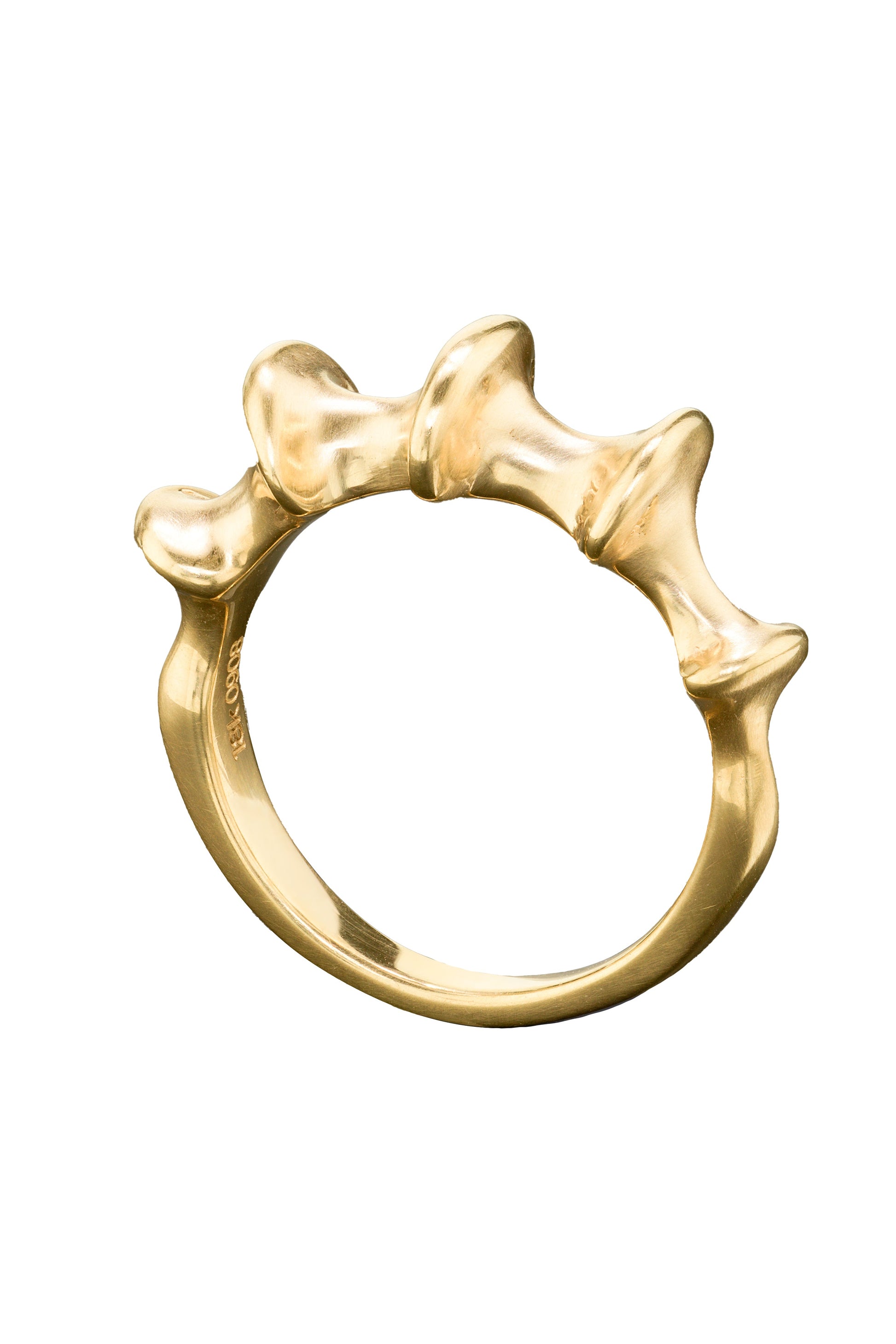 VRAM-Chrona Band Ring-YELLOW GOLD