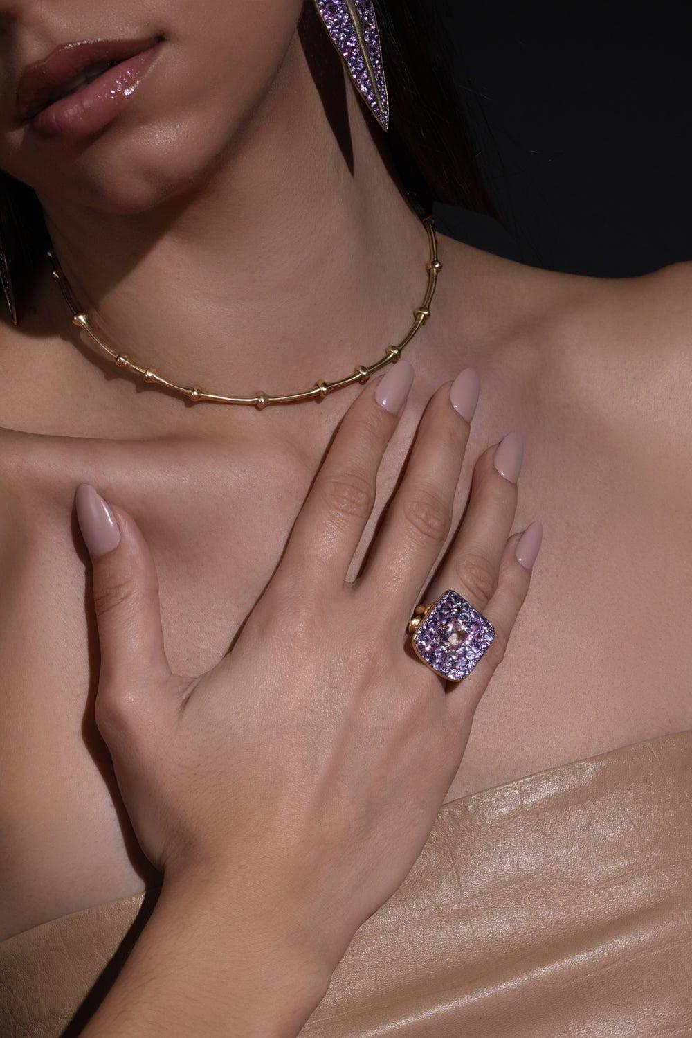 VRAM-Chrona Butterfly Ring-YELLOW GOLD