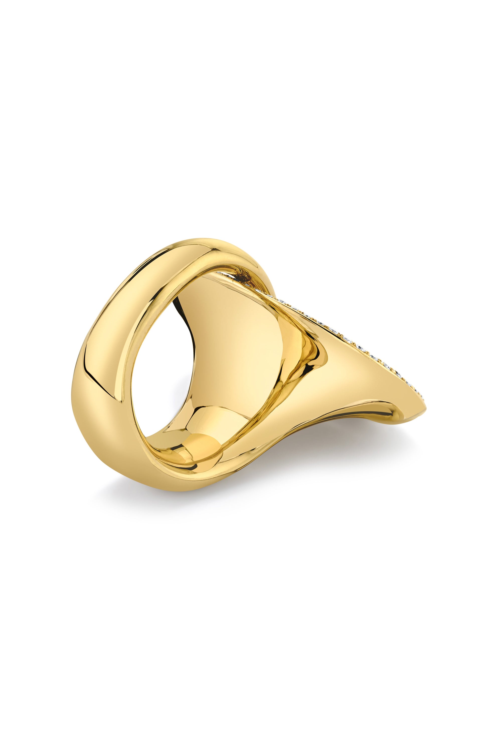 VRAM-Sine Ring-YELLOW GOLD