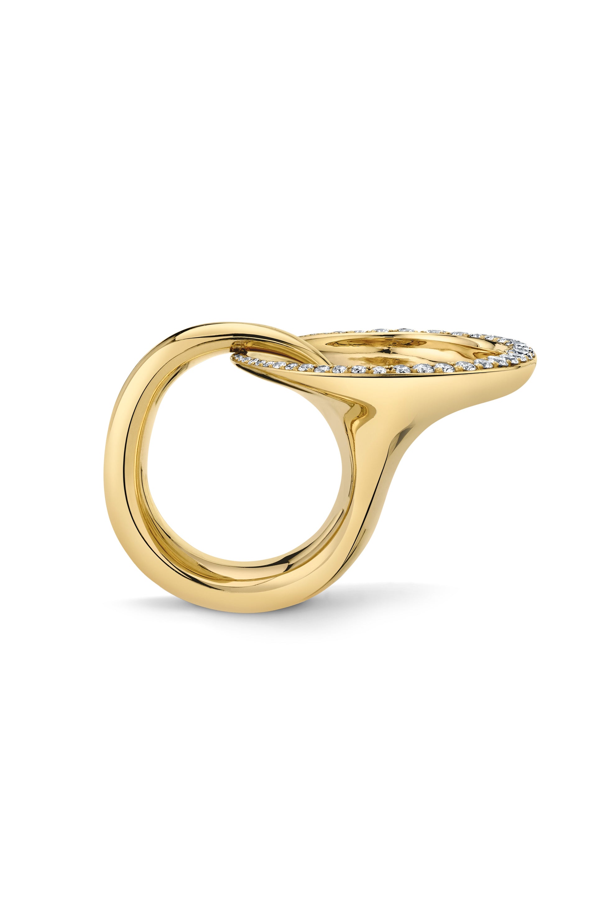 VRAM-Sine Ring-YELLOW GOLD