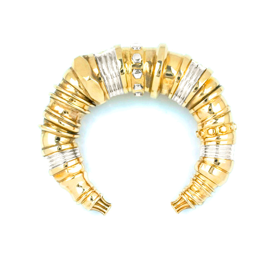 W. BRITT-Horn Hydrant Cuff-GOLD
