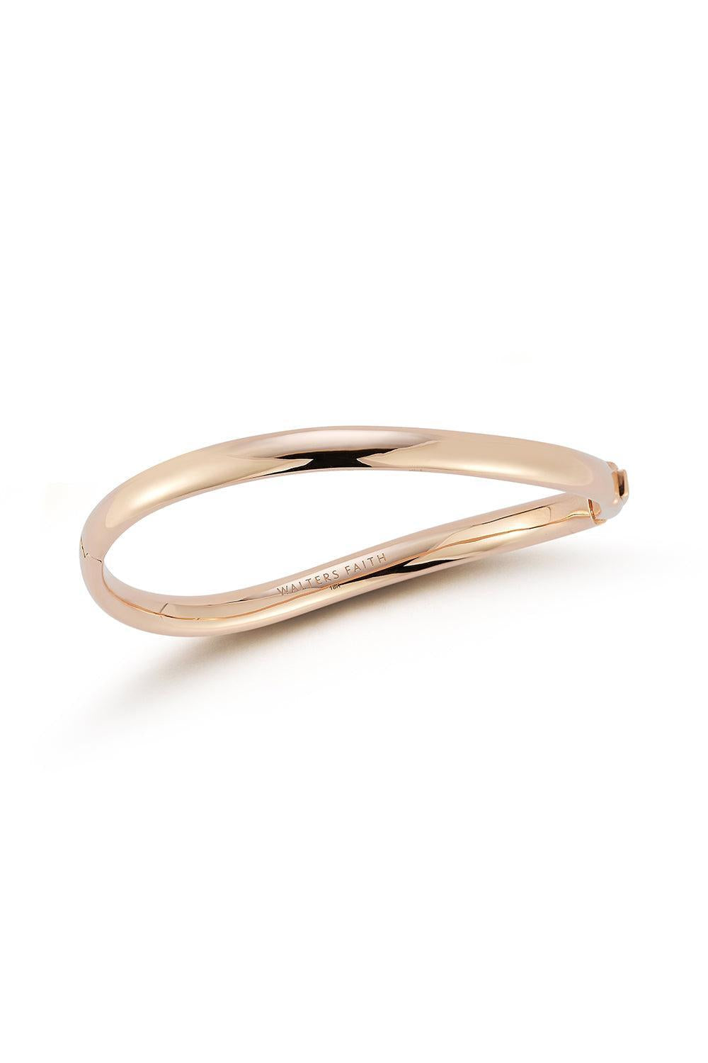 Julian Wave Bracelet - Rose Gold-ROSE GOLD-6.5-JEWELRYFINE JEWELBRACELET O-WALTERS FAITH