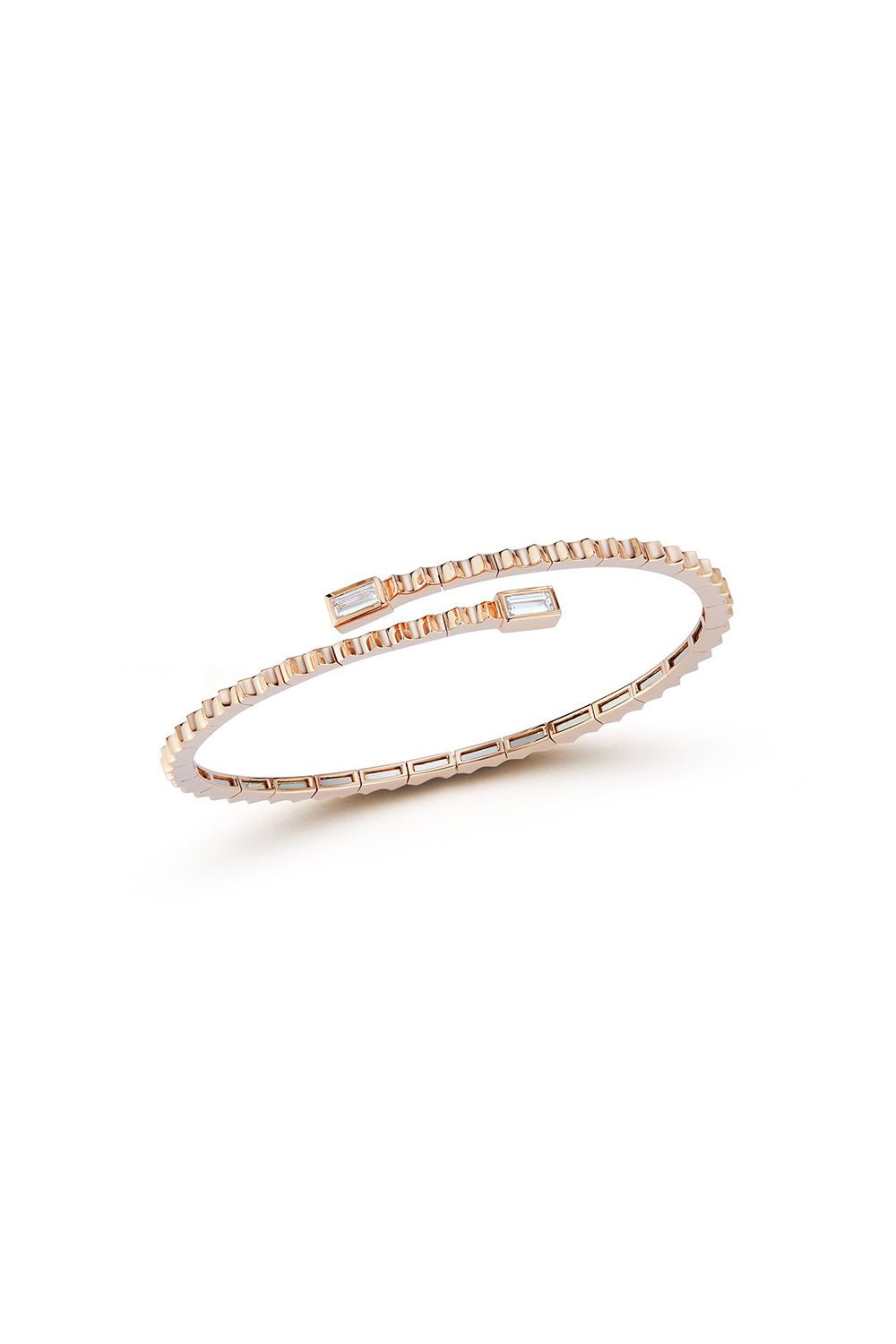 WALTERS FAITH-Clive Coil Bracelet-ROSE GOLD