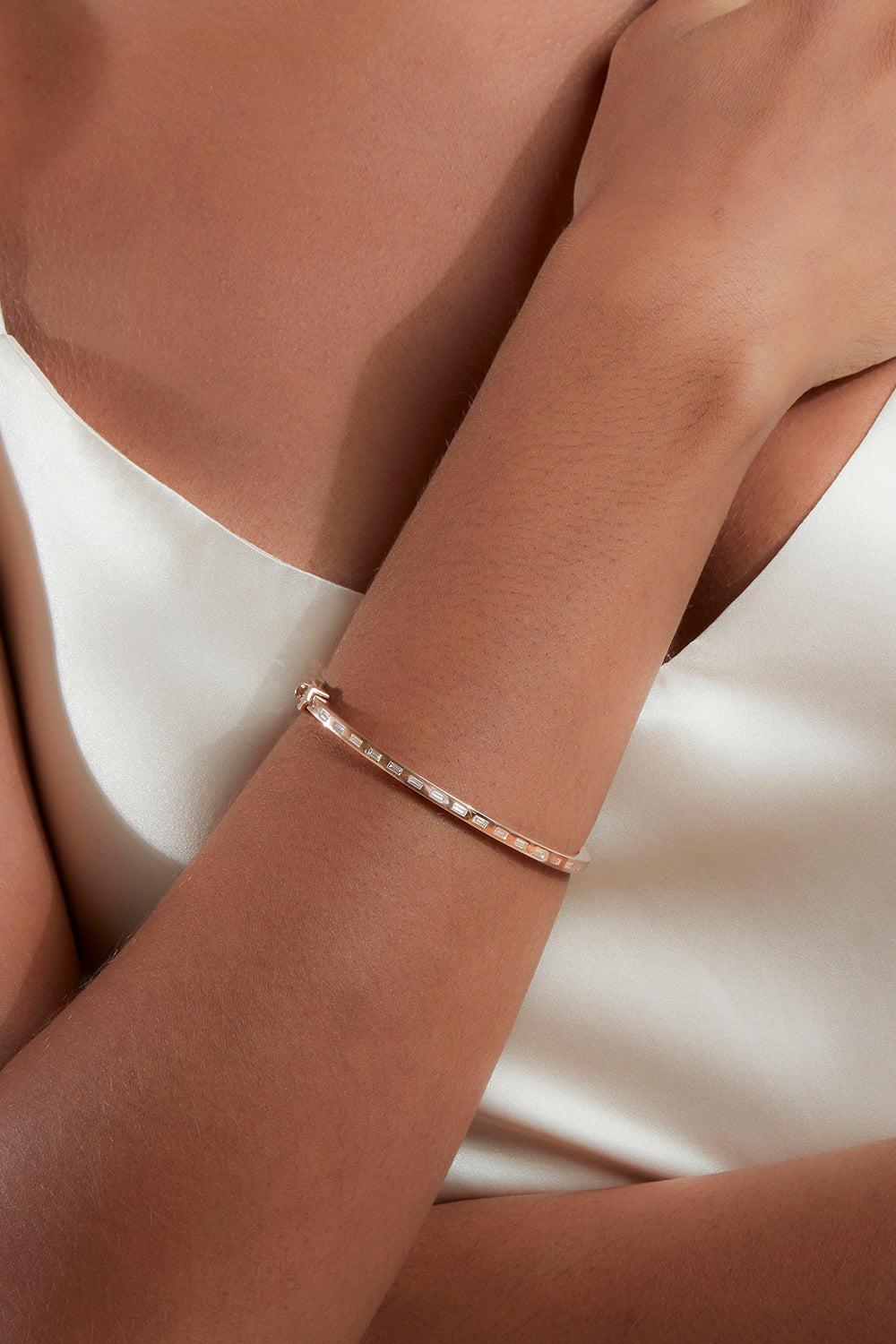 Ottoline Diamond Bangle Bracelet - White Gold-WHITE GOLD-6.5-JEWELRYFINE JEWELBRACELET O-WALTERS FAITH