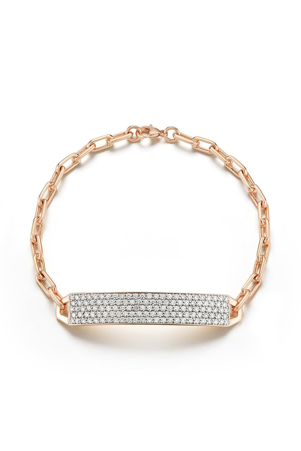 WALTERS FAITH-Carrington Diamond ID Bar Bracelet-YELLOW GOLD