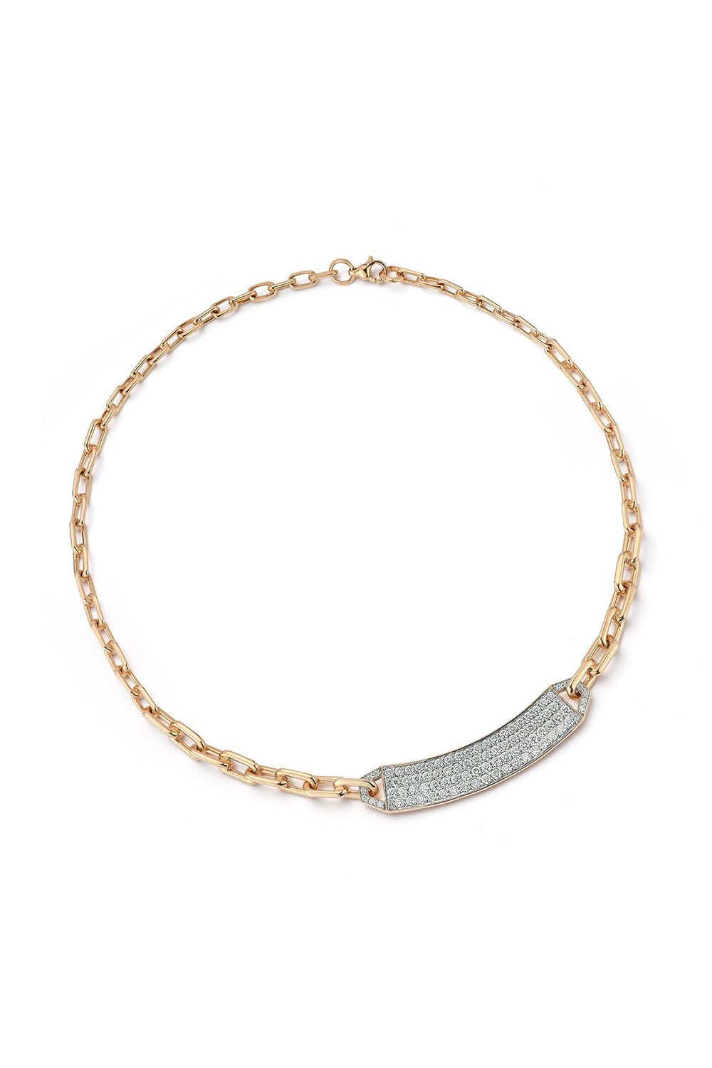 WALTERS FAITH-Carrington ID Bar Necklace-ROSE GOLD