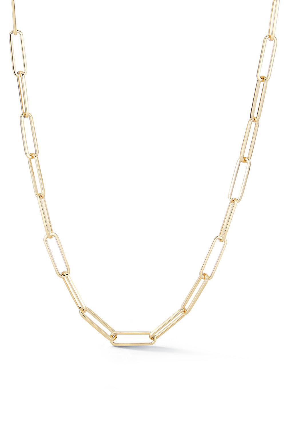 Saxon Paperclip Chain Necklace