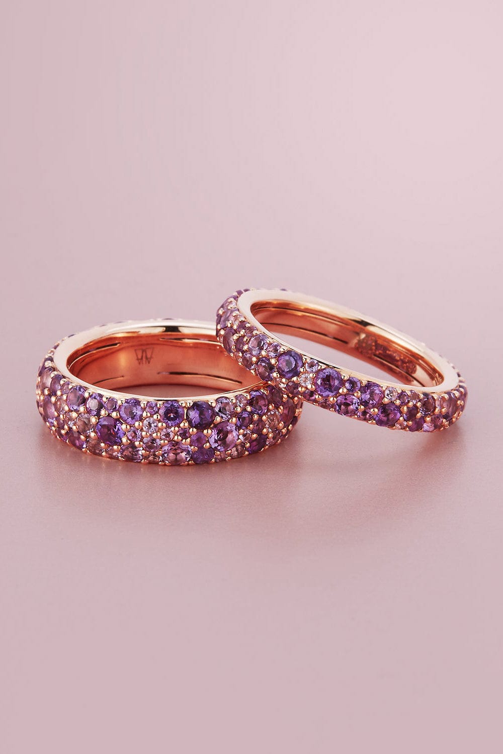 WALTERS FAITH-OC x WF Thin Purple Amethyst Ring-
