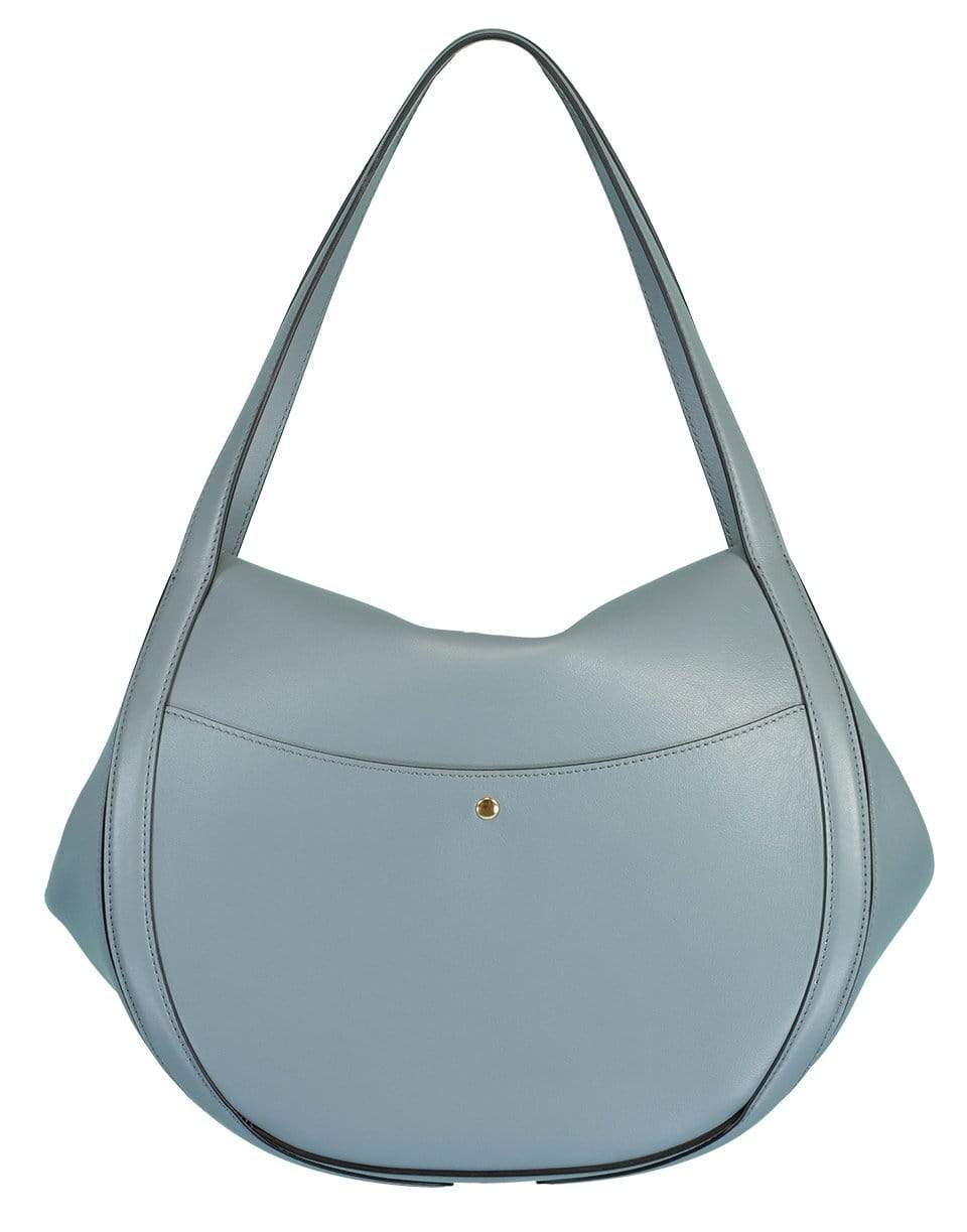 WANDLER-Lin Leather Bag - Dolphin-DOLPHIN