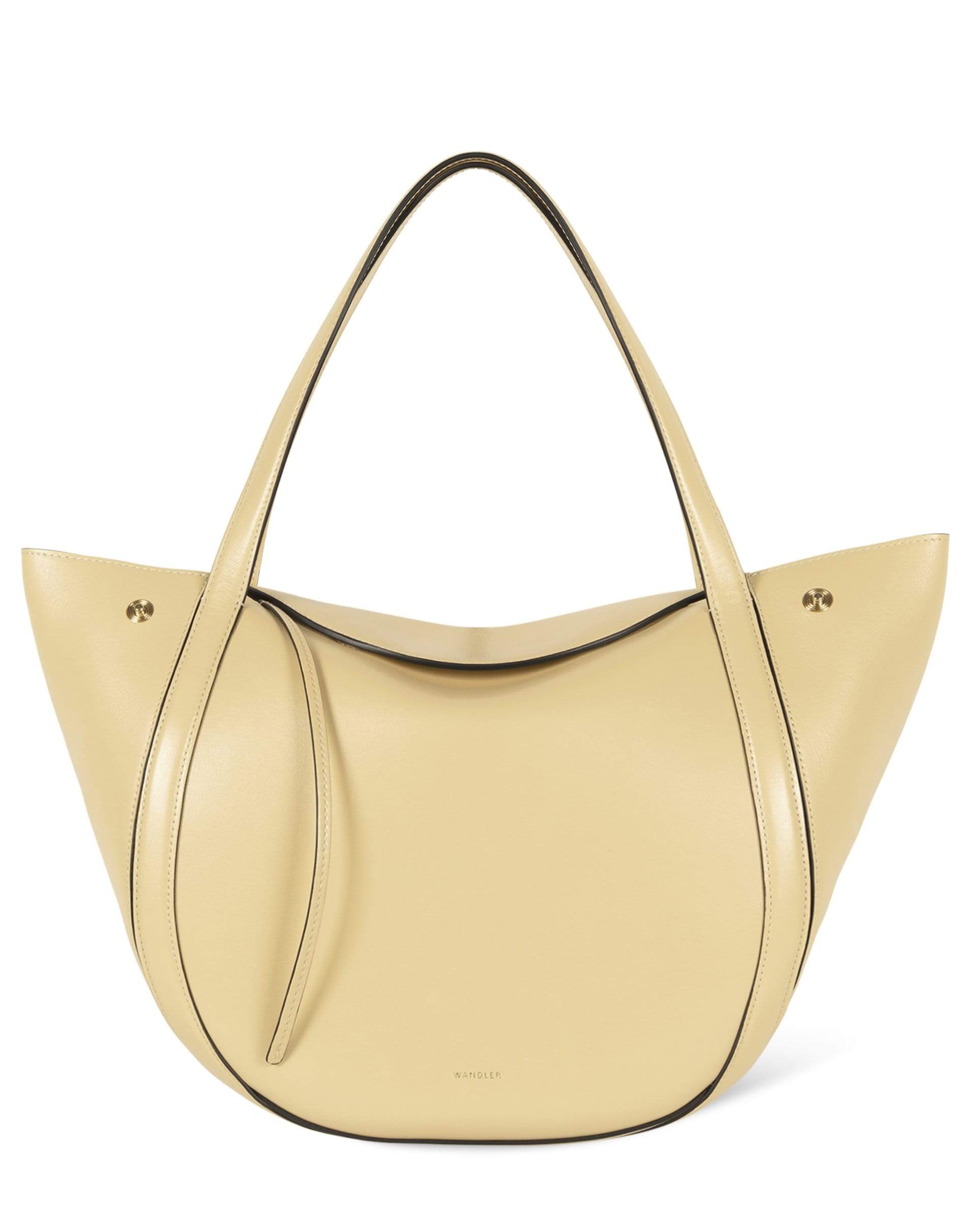 WANDLER-Lin Leather Bag - Sunbeam-SUNBEAM