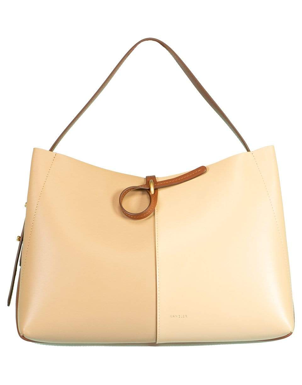 WANDLER-Nude Ava Medium Tote-NUDE