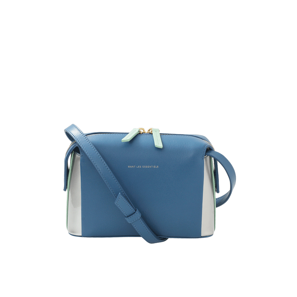 WANT Les Essentiels-City Cross Body Bag-BLUE