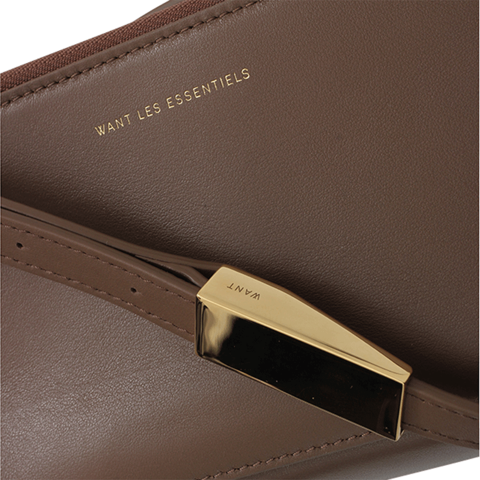 WANT Les Essentiels-Demiranda Shoulder Bag-MOCHA