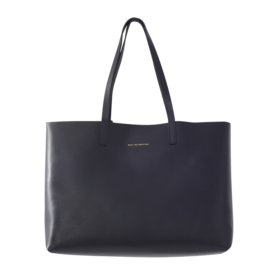 WANT Les Essentiels-Strauss Horizontal Tote-JET BLCK