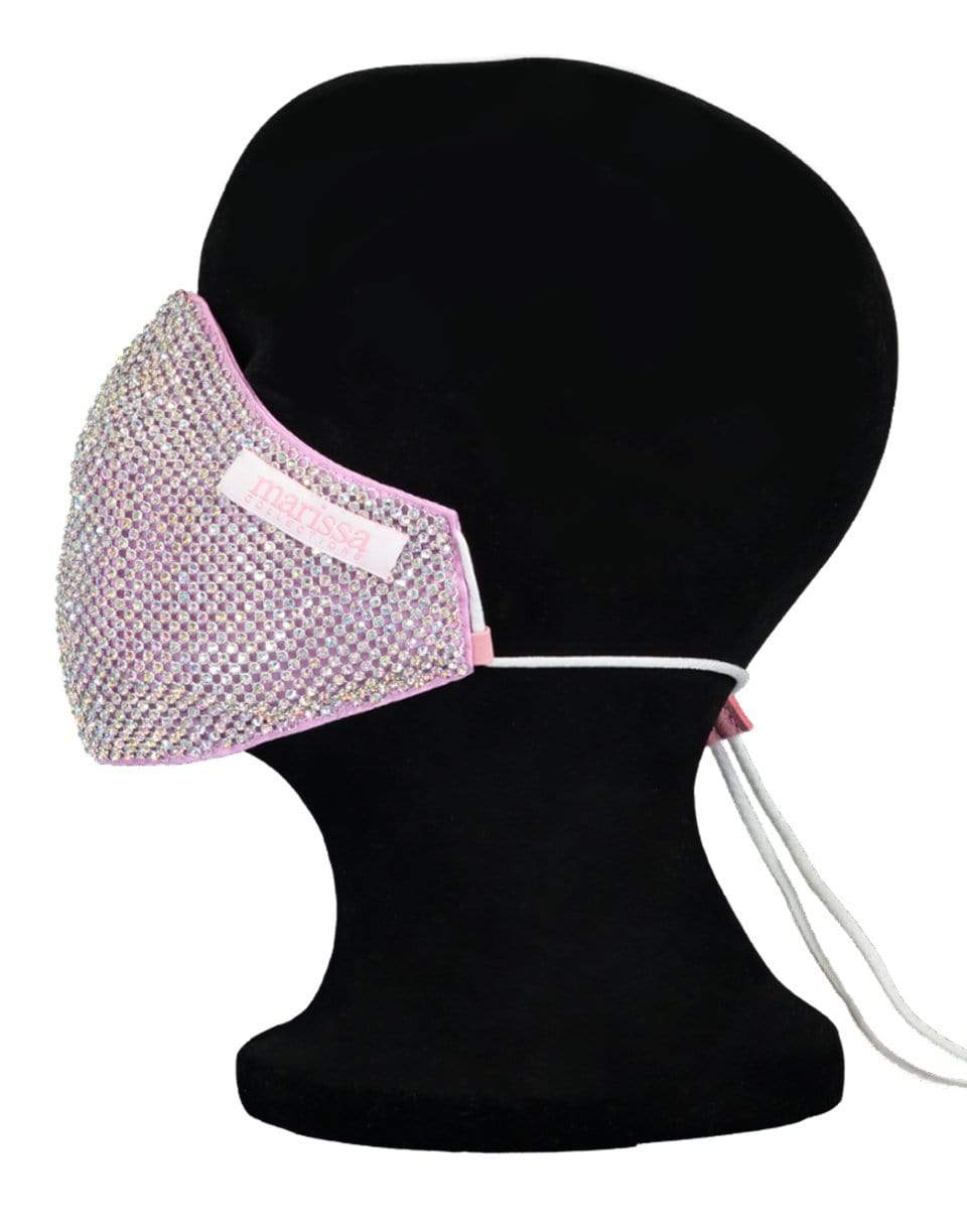WE EAT AVOCADO TOAST-Rainbow Crystal Fabric Mask-RAINBOW