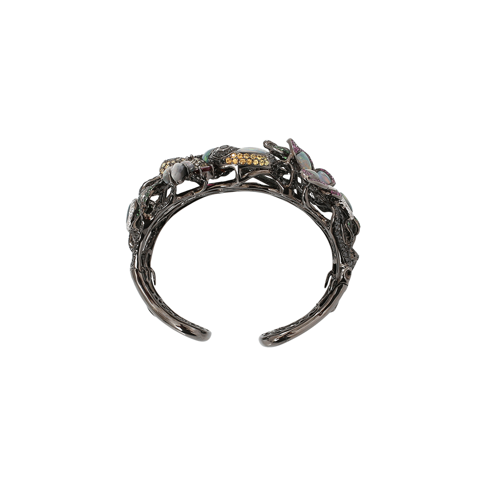 WENDY YUE-Toucan Cuff-BLACK GOLD