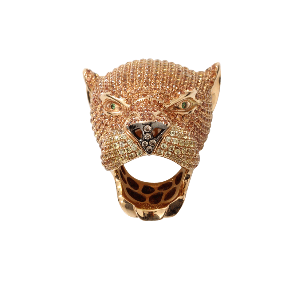 WENDY YUE-Panther Ring-ROSE GOLD