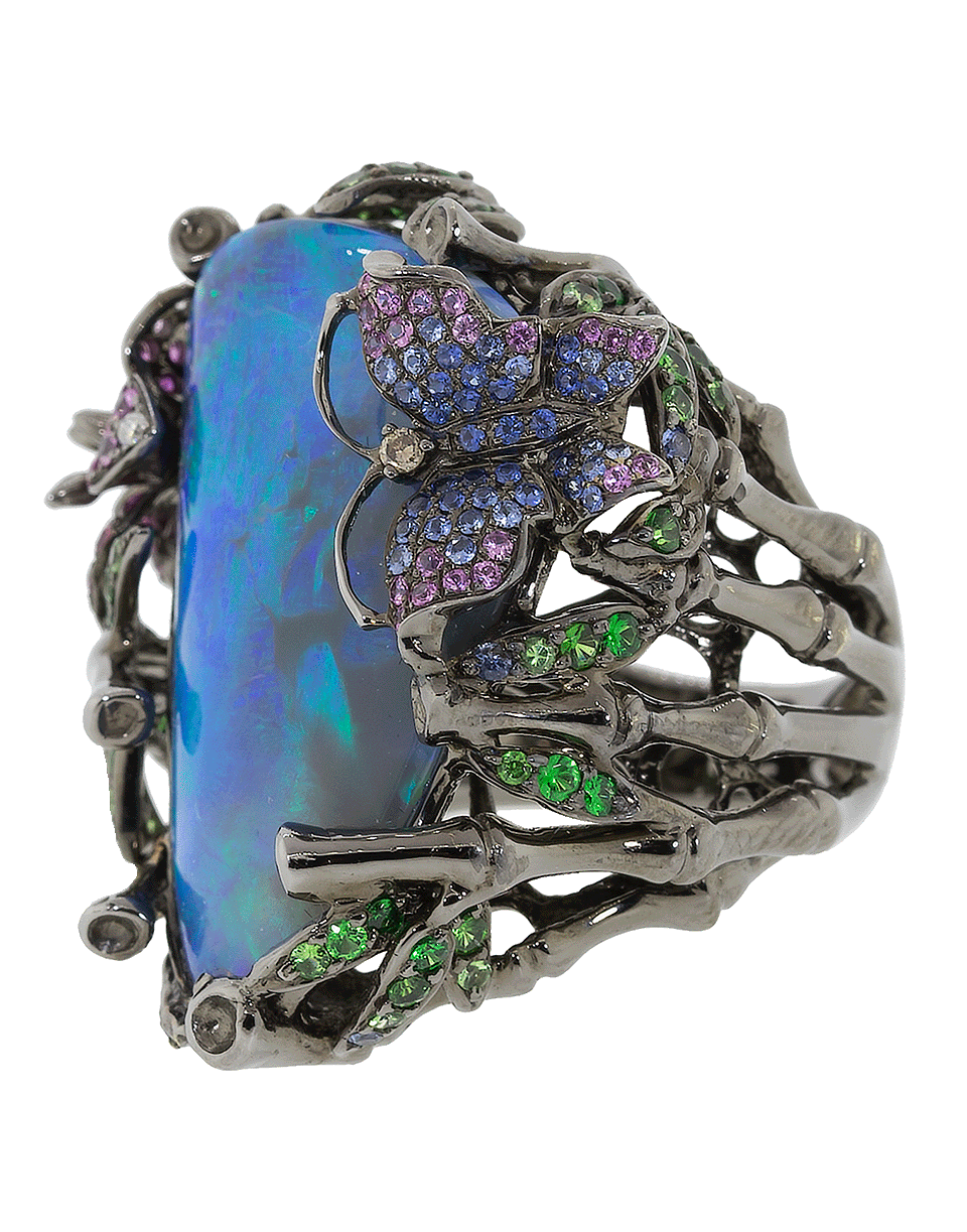 WENDY YUE-Butterfly Opal Ring-WHITE GOLD