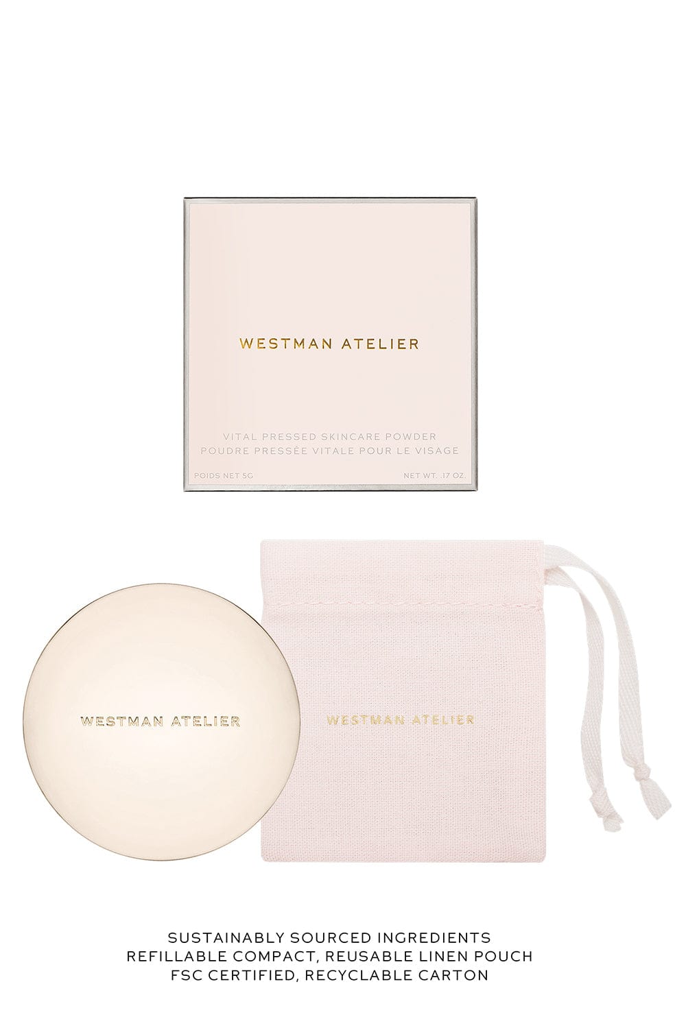 WESTMAN ATELIER-Vital Pressed Skincare Powder - Dune-DUNE