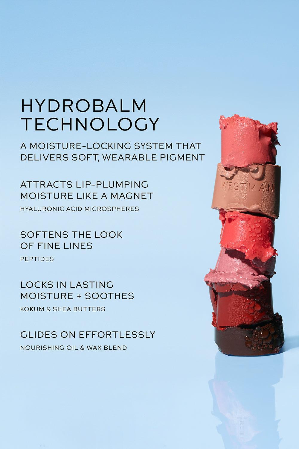 Hydrobalm Sheer Tinted Lipstick - Onyx-PURPLE-BEAUTYCOLOR-WESTMAN ATELIER
