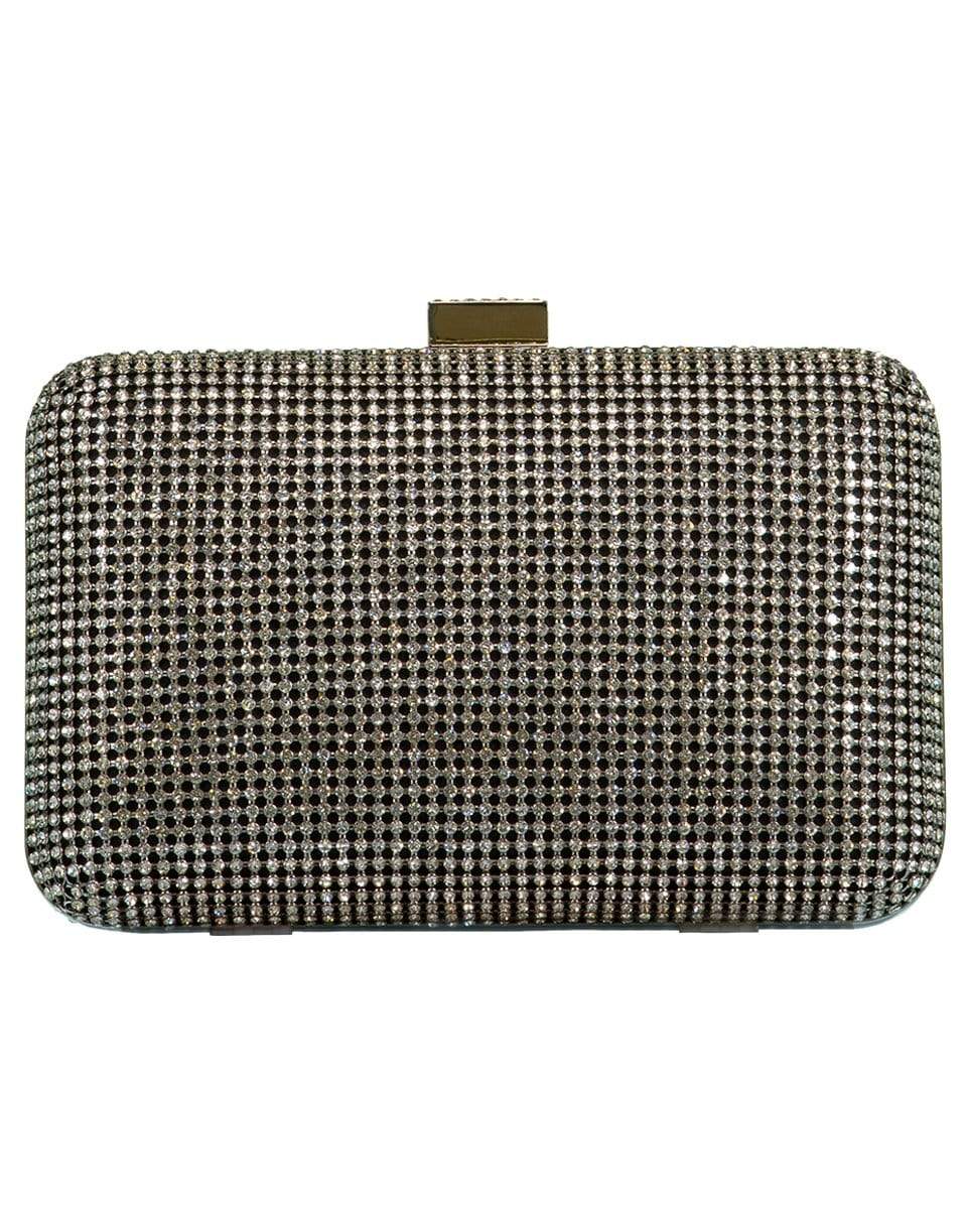 WHITING & DAVIS-Crystal Yves Minaudiere Box Clutch-CRYSTAL