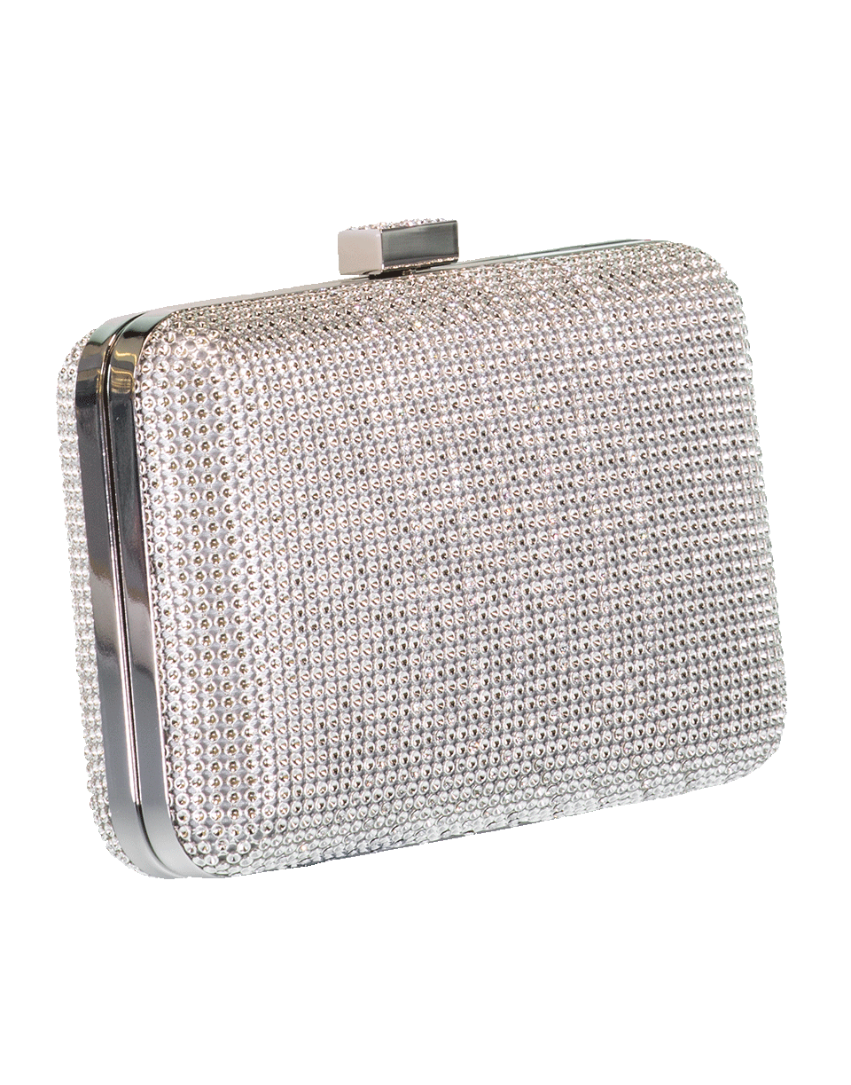 WHITING & DAVIS-Yves Clutch-SILVER