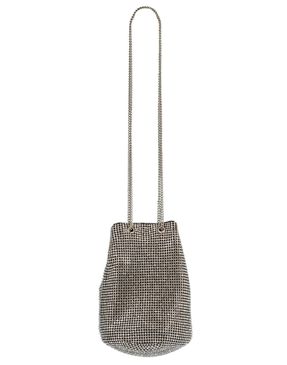 WHITING & DAVIS-Crystal Bucket Bag-CRYSTAL