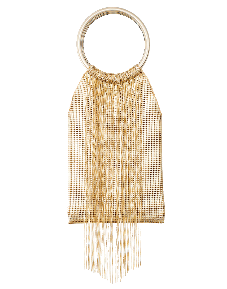 WHITING & DAVIS-Gold Rush Handbag-MATTEGLD