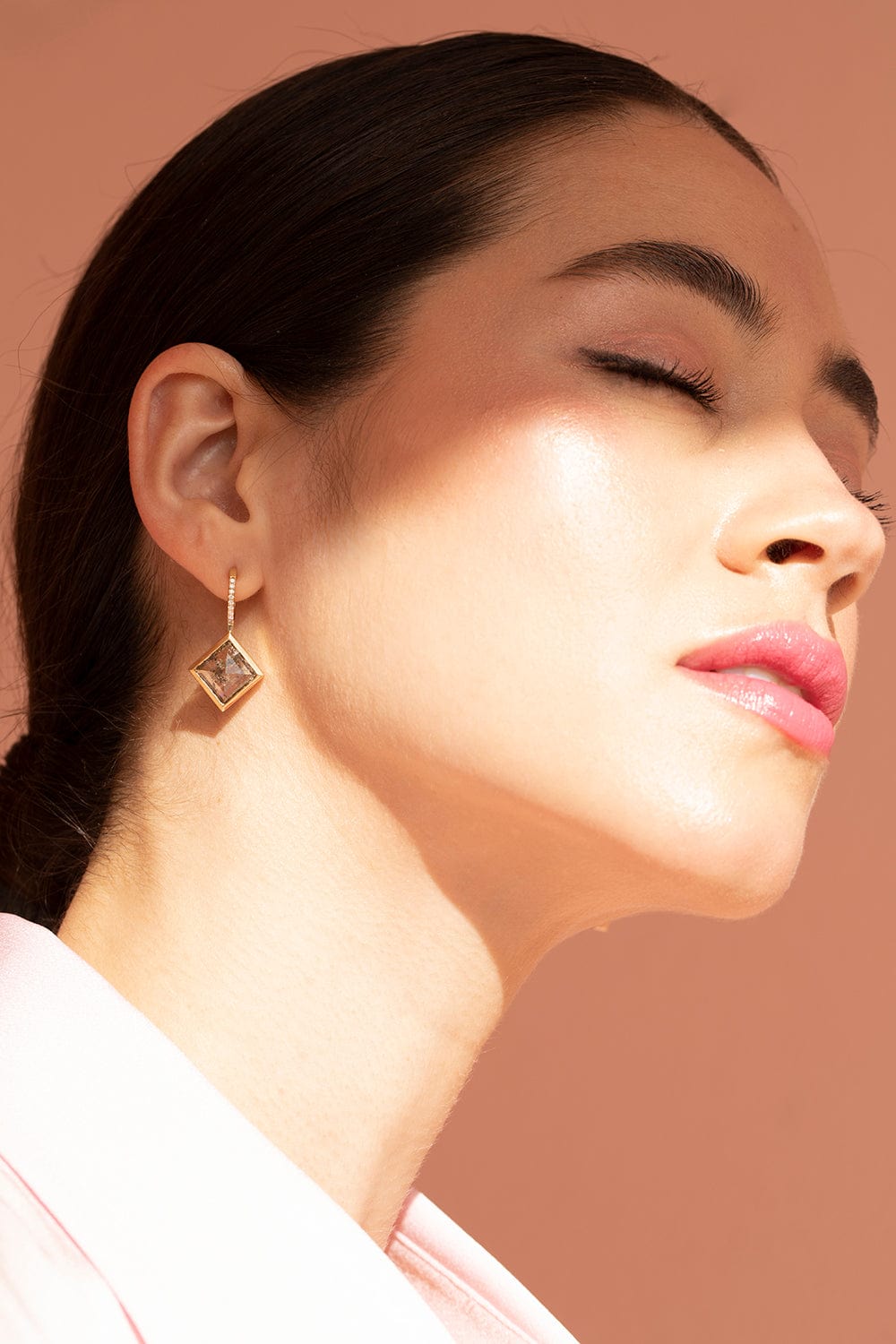 WITH LOVE-The Drop Earring-YELLOW GOLD
