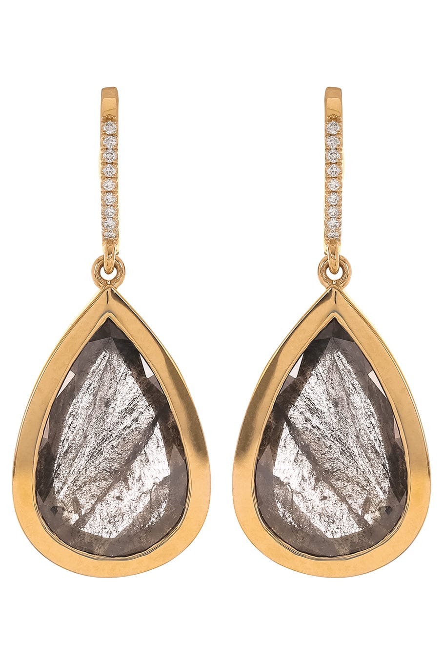 WITH LOVE-The Drop Earring-YELLOW GOLD