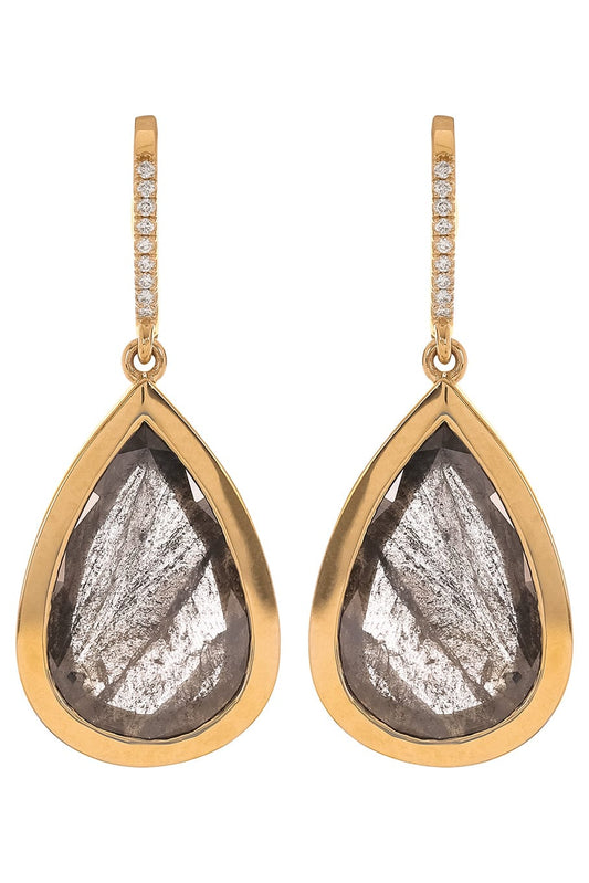 WITH LOVE-The Drop Earring-YELLOW GOLD