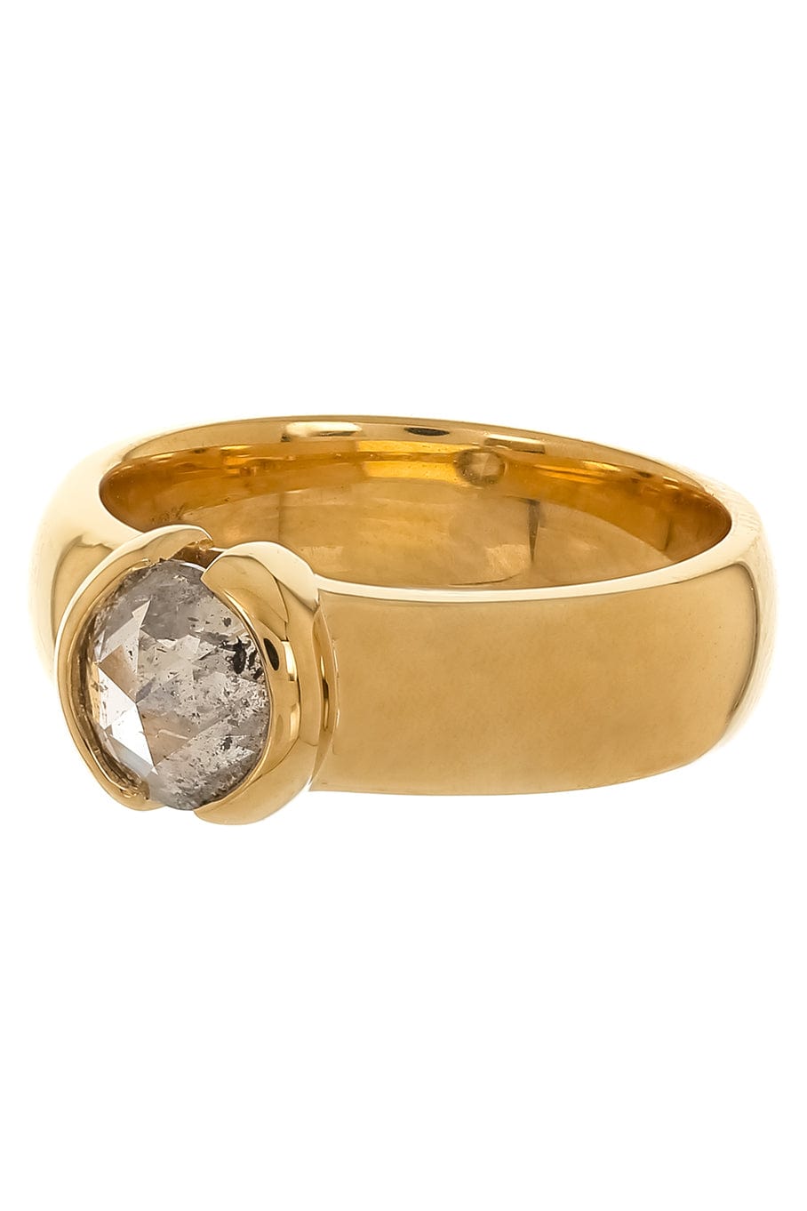 WITH LOVE-The Chubby Ring-YELLOW GOLD