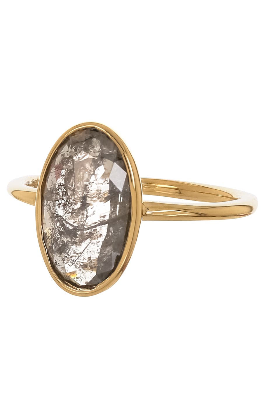 WITH LOVE-The Skinny Ring-YELLOW GOLD